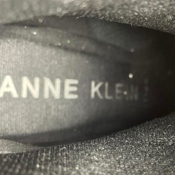 Anne Klein Women’s Black Parley Wedge Stretch Ankle Boots Size-6.5m - Picture 7 of 9